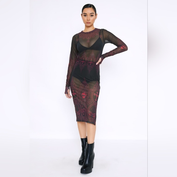 Blackmilk Dresses & Skirts - Blackmilk Invocation Dress Sample